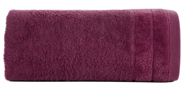 Ręcznik 50 x 90 Bawełna Damla 17 500 G/M2 Amarant