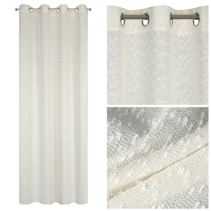 Curtain 140 x 260 Decorative Sandi Cream Splits