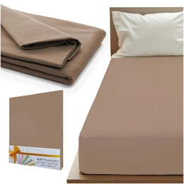 Prześcieradło 160 x 200 Bez Gum Bawełna Aloiso 82