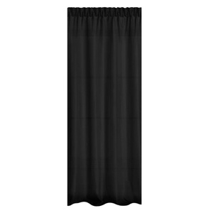 Curtain 140 x 270 Decorative Tape Viva Black