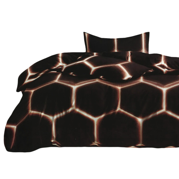 Pościel 160 x 200 3cz Satynowa Dalwin 1117