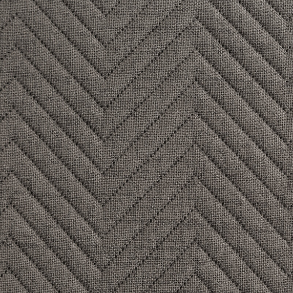 Bedspread 170 x 210 Quilted Len3 Ashen