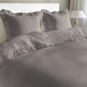Bedding 220 x 200 3 pcs Pure Cotton with Ruffle 05