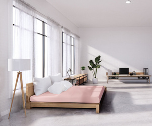 Sheet 180 x 200 With Eraser Dimi Light Pink