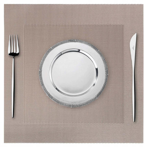 35 x 35 Decorative Latte Cappuccino Placemat