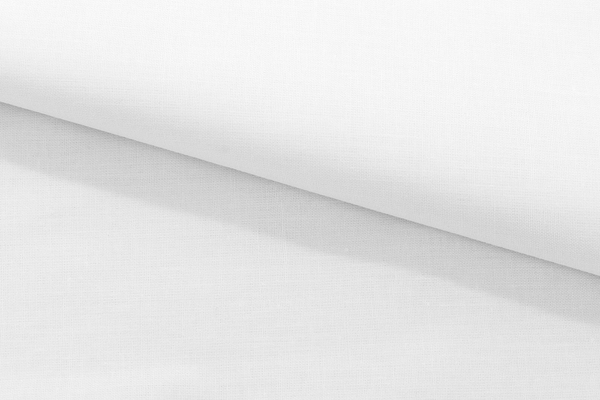 Cotton pillowcase 45 x 45 Uniform Ola White White