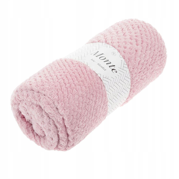 Blanket 70 x 150 Microfiber Jacquard Monte Powdered