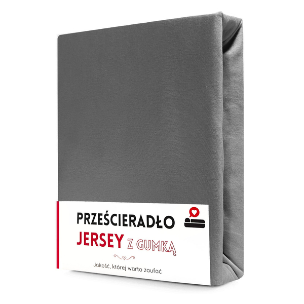 Prześcieradło 80 x 180 Jersey z Gumką Gaja 40