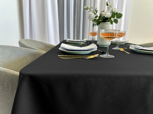 Tablecloth 140x240 Stain-resistant Surbo Black