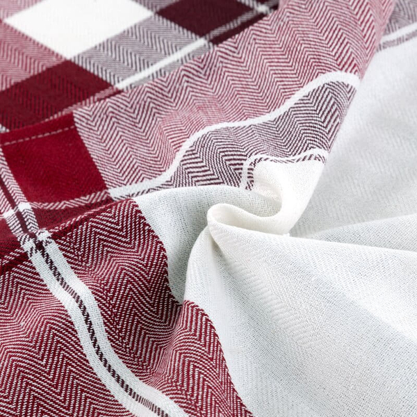 Komplet Ścierek 2szt. 50 x 70 Bawełna Mona Bordo