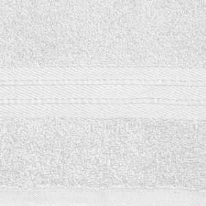 50 x 90 Bath Towel Cotton Kaya 01 White