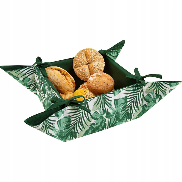 Bread Basket 23 x 23 x 7 Cotton Jungle