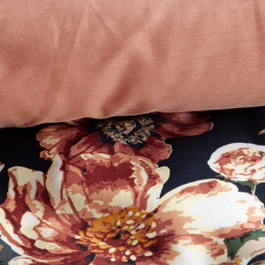 Bedding 160 x 200 3pc Satin Cotton Spring 79