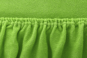 Terry sheet with elastic 025_D Dark Green 200x220