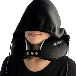 Rogal Memory Travel Pillow with Hood Comfy 02