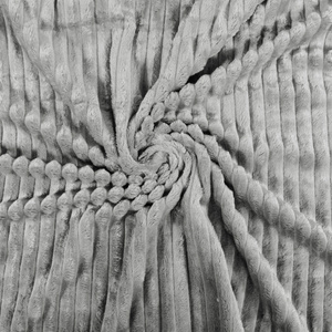 Blanket 200 x 220 Microfiber Plush Cadence Stripes 01
