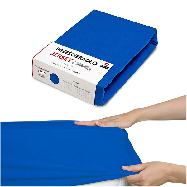 Prześcieradło 70 x 140 Jersey z Gumką Gaja 10