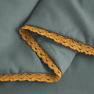 Bedding set 200 x 220 3 pieces Smooth with Lace Brandon 06