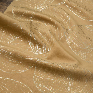 Bieżnik 35 x 180 Dekoracyjny Velvet Blink16 Złoty