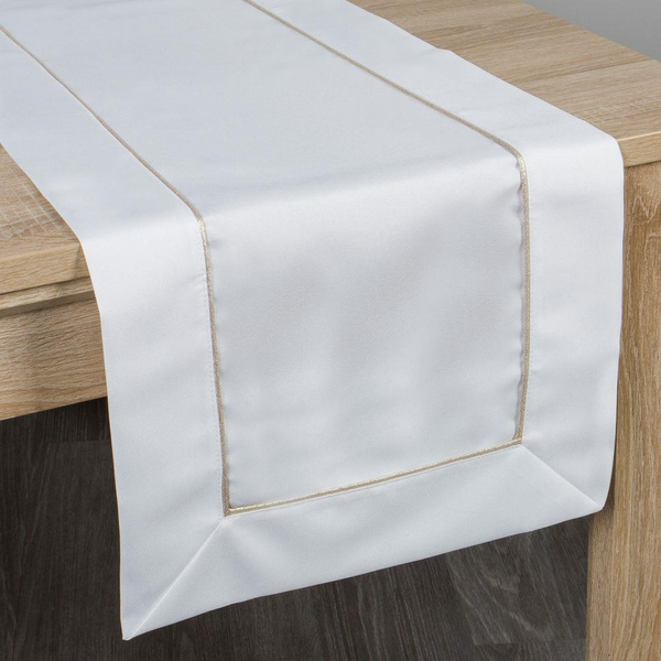 Tablecloth 40 x 140 Decorative Madele Decorative B + Gold