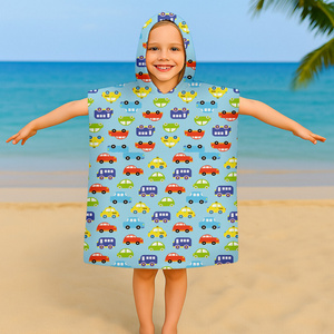 Ręcznik Kąpielowy 60 x 120 Kapturek Ponczo 51