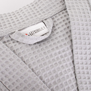 Szlafrok Gofer Bawełna Unisex Vizzy S 03 Szary