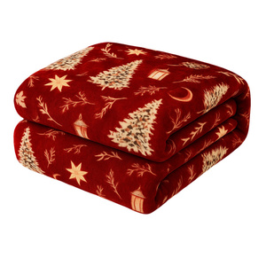 Koc 160 x 200 Mikrofibra Świąteczna Donato 14