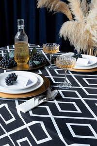 Tablecloth 140 x 280 Decorative Panama 3923A