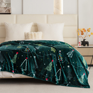 Koc 160 x 200 Mikrofibra Świąteczna Donato 09