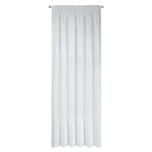Decorative Curtain Viola on Tape 140 x 270 White