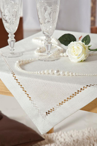 Tablecloth 40 x 180 Decorative Emily White