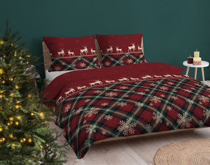 Bedding 220 x 200 3pc Vicenza Cotton pattern 5818A