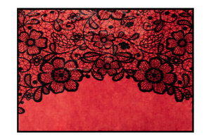 Color Acrylic Blanket No. A-821-1 Flowers 160x210