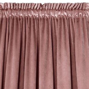 Zasłona 140 x 270 Dekoracyjna Welwet Melanie Różowy