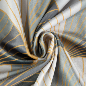 Zasłona 140 x 250 Design91 Welwet Gina Srebrny 