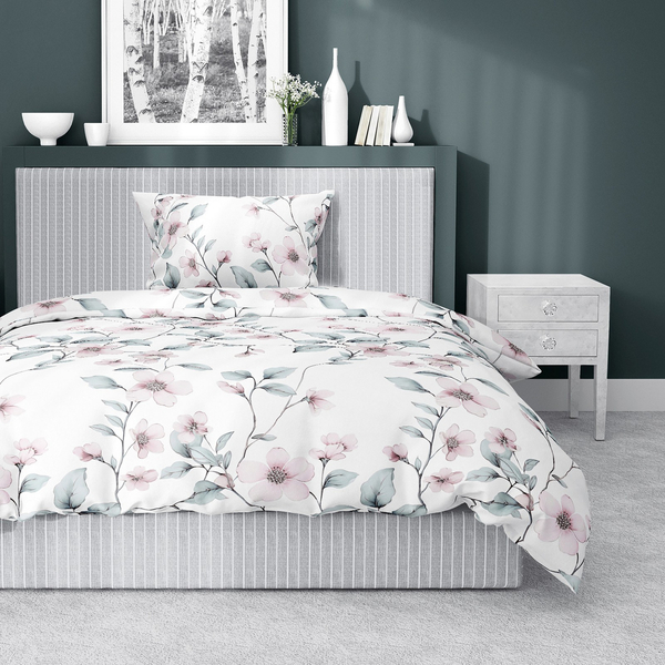 Bedding 140 x 200 2pcs Asti Satin Cotton 4915_A