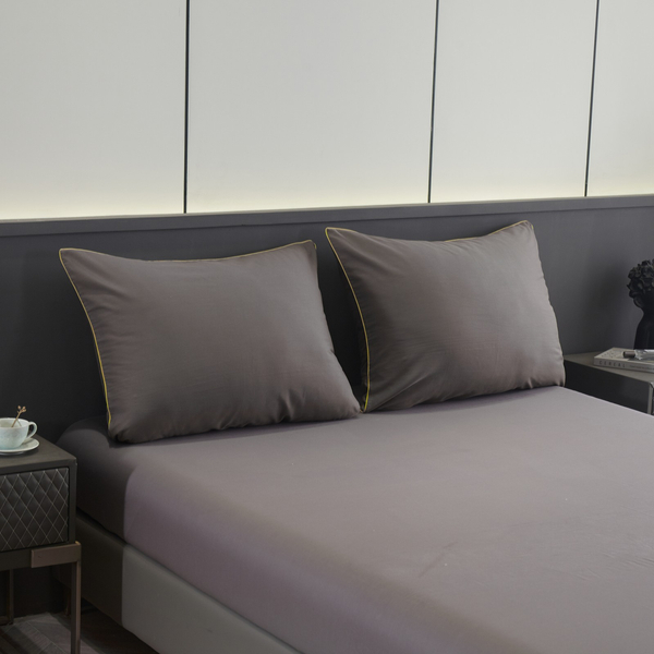 Pościel 140 x 200 2cz Satyna Bawełna Z Bizą Can 08