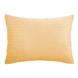 50 x 70 Decorative Velvet Moxie Mustard pillowcase