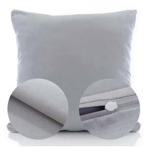 Cotton pillowcase 45 x 45 Uniform Ola Dirty Grey