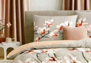 Bedding 200 x 220 3pc Cotton Satin Elway 6279