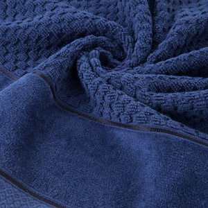 Ręcznik 50 x 90 Kąpielowy Bawełna Frida 10 Granat