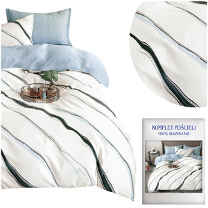 Bedding 160 x 200 3pc Satin Cotton No. A1629