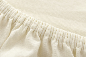 Jersey sheet with elastic 018_D Ecru 70x140