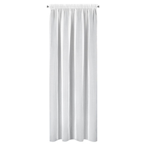 Lucy Decorative Curtain on Tape 140 x 270 White