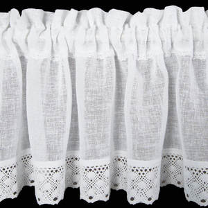 Ready-made Decorative Curtain Lisa 60 x 150 White