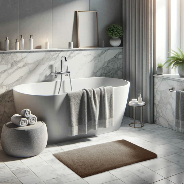 Rug 60 x 90 Soft Plush Fur Rabbit 106