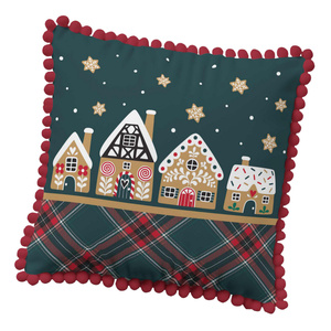 Christmas pillowcase 45 x 45 Christmas Panama 5379A