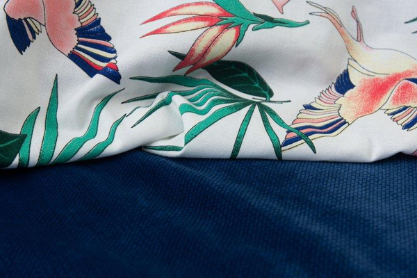 Kocyk 75 x 100 Satyna Bawełniana + Welur Velvet 06