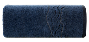 Towel 30 x 50 Bath Frotte Karin 10 Navy Blue