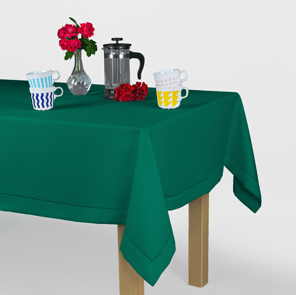 Tablecloth 140 x 280 Stain-resistant with Lace Pattern 240_Czi